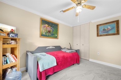 Move right into this beautiful 2-bedroom, 1-bathroom end-unit on Leisure Village Golf Course in New York - for sale on GolfHomes.com, golf home, golf lot