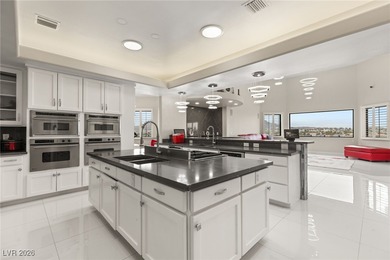 Spectacular single-story estate overlooking Boulder City on over on Boulder City Municipal Golf Course in Nevada - for sale on GolfHomes.com, golf home, golf lot