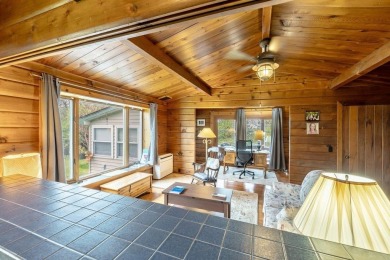 At the end of a quiet private road, sits this charming cedar on Alburg Golf Links in Vermont - for sale on GolfHomes.com, golf home, golf lot