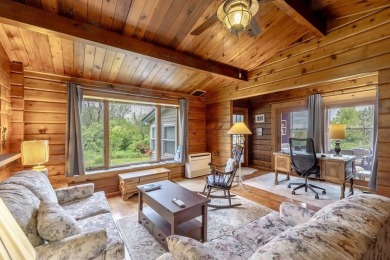At the end of a quiet private road, sits this charming cedar on Alburg Golf Links in Vermont - for sale on GolfHomes.com, golf home, golf lot