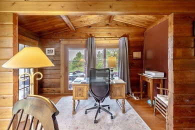 At the end of a quiet private road, sits this charming cedar on Alburg Golf Links in Vermont - for sale on GolfHomes.com, golf home, golf lot