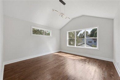 Experience modern luxury in this newly built custom farmhouse on East Lake Golf Club in Georgia - for sale on GolfHomes.com, golf home, golf lot