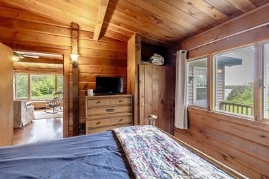 At the end of a quiet private road, sits this charming cedar on Alburg Golf Links in Vermont - for sale on GolfHomes.com, golf home, golf lot