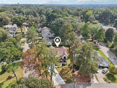 Experience modern luxury in this newly built custom farmhouse on East Lake Golf Club in Georgia - for sale on GolfHomes.com, golf home, golf lot