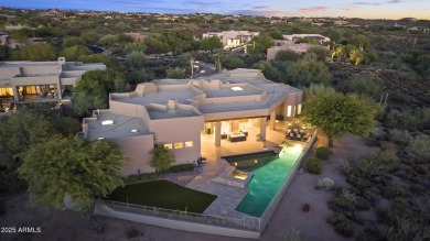 Stunning Desert Mountain estate tucked away on a private on Desert Mountain Golf Club - Renegade Course in Arizona - for sale on GolfHomes.com, golf home, golf lot