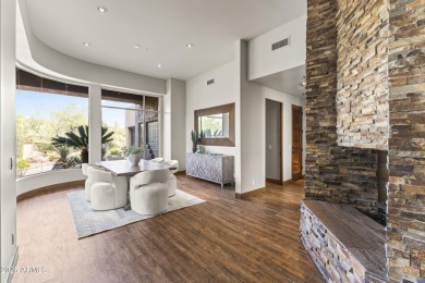 Stunning Desert Mountain estate tucked away on a private on Desert Mountain Golf Club - Renegade Course in Arizona - for sale on GolfHomes.com, golf home, golf lot