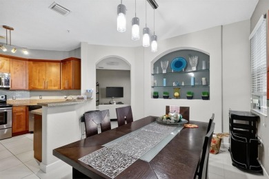 Step into this Mediterranean-inspired gem at Las Sevillas, a on Fontainebleau Golf Course in Florida - for sale on GolfHomes.com, golf home, golf lot
