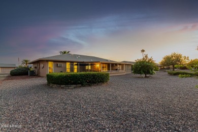 Welcome Home! Seasonal or full-time, this is a great 3 bedroom on Sun City Riverview Golf Course in Arizona - for sale on GolfHomes.com, golf home, golf lot