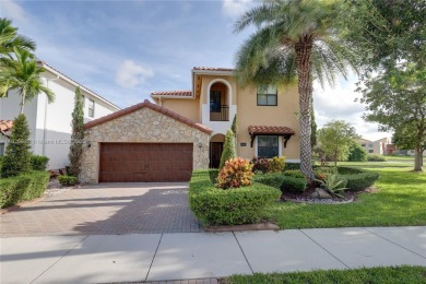 Stunning corner-lot home built in 2012, featuring modern design on Fontainebleau Golf Course in Florida - for sale on GolfHomes.com, golf home, golf lot