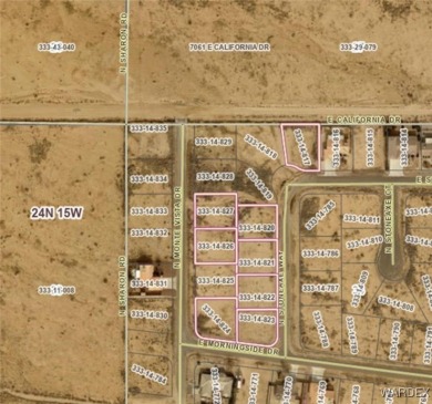 Nestled amidst breathtaking landscapes, these eight lots offer on Valle Vista Golf Course in Arizona - for sale on GolfHomes.com, golf home, golf lot