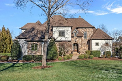 Nestled on 1.08 acres in the prestigious Point community, this on Trump National Golf Club Charlotte in North Carolina - for sale on GolfHomes.com, golf home, golf lot