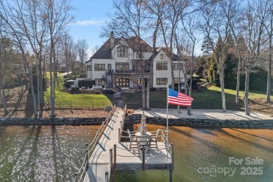 Nestled on 1.08 acres in the prestigious Point community, this on Trump National Golf Club Charlotte in North Carolina - for sale on GolfHomes.com, golf home, golf lot