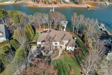 Nestled on 1.08 acres in the prestigious Point community, this on Trump National Golf Club Charlotte in North Carolina - for sale on GolfHomes.com, golf home, golf lot