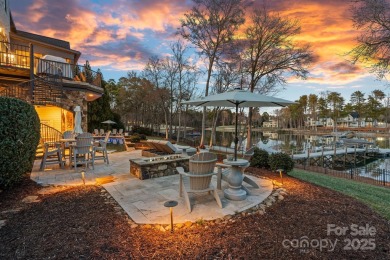 Nestled on 1.08 acres in the prestigious Point community, this on Trump National Golf Club Charlotte in North Carolina - for sale on GolfHomes.com, golf home, golf lot