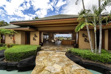 Exquisite One Ocean/Ke Kailani home only steps from the stunning on Waikoloa Beach Resort Golf Course in Hawaii - for sale on GolfHomes.com, golf home, golf lot