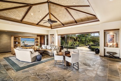 Exquisite One Ocean/Ke Kailani home only steps from the stunning on Waikoloa Beach Resort Golf Course in Hawaii - for sale on GolfHomes.com, golf home, golf lot