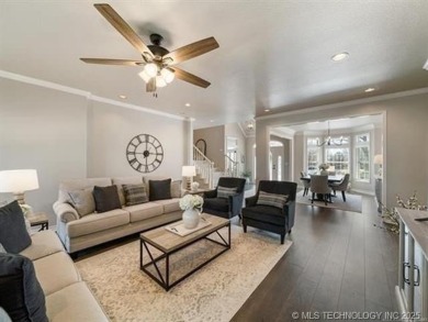 Beautifully Updated Full Brick Home backing to the 16th Hole of on  in Oklahoma - for sale on GolfHomes.com, golf home, golf lot