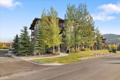 Experience Top-Floor Living with Breathtaking Sunsets at The on Teton Springs Resort and Club in Idaho - for sale on GolfHomes.com, golf home, golf lot