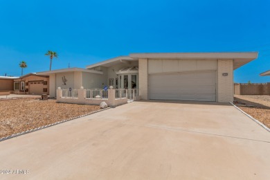 Discover the potential of this charming 2-bedroom, 2-bathroom on Sun City-Willow Creek / Willow Brook  in Arizona - for sale on GolfHomes.com, golf home, golf lot