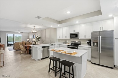 Wake up to shimmering water views and end every day with on Heritage Landing Golf  in Florida - for sale on GolfHomes.com, golf home, golf lot