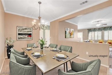 Situated w/in the esteemed 55+ community of Sun City Aliante on Aliante Golf Club in Nevada - for sale on GolfHomes.com, golf home, golf lot