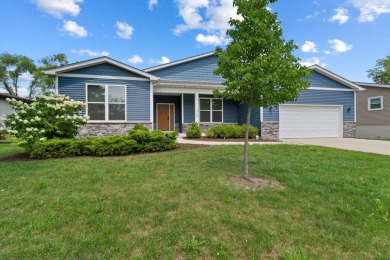 Welcome to this fabulous ranch home, with full unfinished on Lakes of the Four Seasons Country Club in Indiana - for sale on GolfHomes.com, golf home, golf lot