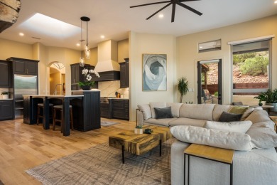 Tucked along the 18th fairway in Paa-Ko, this stunning custom on Paa-Ko Ridge Golf Club  in New Mexico - for sale on GolfHomes.com, golf home, golf lot