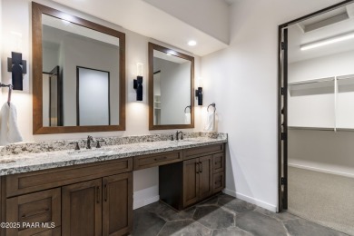 Stunning modern ranch-style home on a premium lot with panoramic on Talking Rock Golf Club in Arizona - for sale on GolfHomes.com, golf home, golf lot