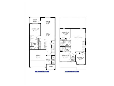 This brand new 4 bedroom, 2.5 bathroom residence offers on Harmony Golf Preserve in Florida - for sale on GolfHomes.com, golf home, golf lot