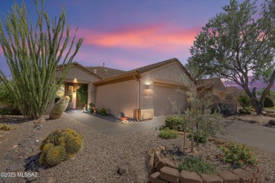 Views of the 6th fairway & mountains from this 1465 sf extended on Heritage Highlands At Dove Mountain in Arizona - for sale on GolfHomes.com, golf home, golf lot