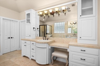 Backyard dreams, elegant upgrades, and the perfect balance of on Harbor Lakes Golf Club in Texas - for sale on GolfHomes.com, golf home, golf lot