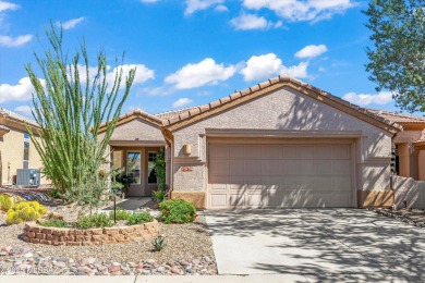 Views of the 6th fairway & mountains from this 1465 sf extended on Heritage Highlands At Dove Mountain in Arizona - for sale on GolfHomes.com, golf home, golf lot