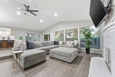 A beautifully remodeled, Mediterranean-inspired custom home on Club Green Meadows in Washington - for sale on GolfHomes.com, golf home, golf lot