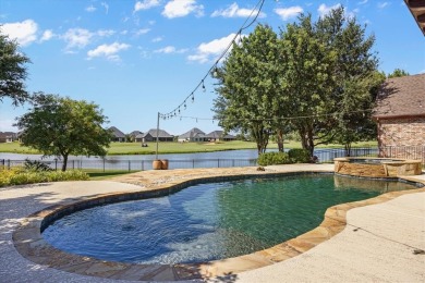 Backyard dreams, elegant upgrades, and the perfect balance of on Harbor Lakes Golf Club in Texas - for sale on GolfHomes.com, golf home, golf lot