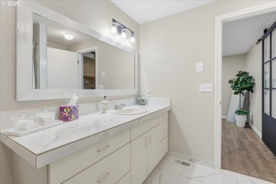 A beautifully remodeled, Mediterranean-inspired custom home on Club Green Meadows in Washington - for sale on GolfHomes.com, golf home, golf lot