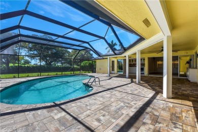 Boasting 3 bedrooms plus a den, 2.5 baths, and a 2-car garage on LaPlaya Golf Club in Florida - for sale on GolfHomes.com, golf home, golf lot