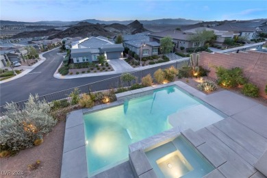 Discover luxury living and sensational Strip and mountain views on Falls Golf Course in Nevada - for sale on GolfHomes.com, golf home, golf lot