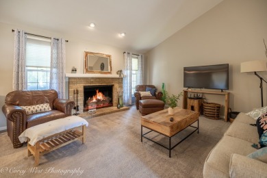 Discover this highly sought-after 3-bedroom, 2-bath ranch home on Bliss Creek Golf Club in Illinois - for sale on GolfHomes.com, golf home, golf lot