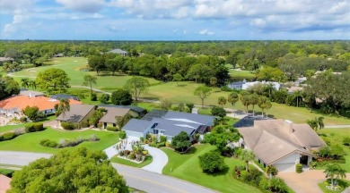 Experience serene golf course views from this beautifully on The Meadows Golf and Country Club in Florida - for sale on GolfHomes.com, golf home, golf lot