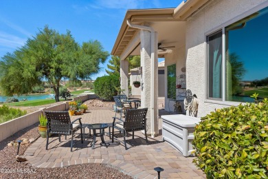 Exquisitely updated Portofino Villa with sweeping golf, lake & on Saddlebrooke Golf Course in Arizona - for sale on GolfHomes.com, golf home, golf lot