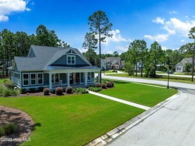 This nearly new residence is situated on a corner lot within the on Members Club At St. James Plantation in North Carolina - for sale on GolfHomes.com, golf home, golf lot
