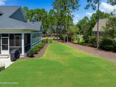 This nearly new residence is situated on a corner lot within the on Members Club At St. James Plantation in North Carolina - for sale on GolfHomes.com, golf home, golf lot