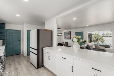 This home has a new roof, new HV/AC system, both replaced last on Encanto 18 Golf Course in Arizona - for sale on GolfHomes.com, golf home, golf lot