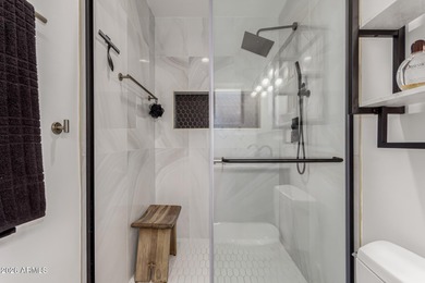 This home has a new roof, new HV/AC system, both replaced last on Encanto 18 Golf Course in Arizona - for sale on GolfHomes.com, golf home, golf lot