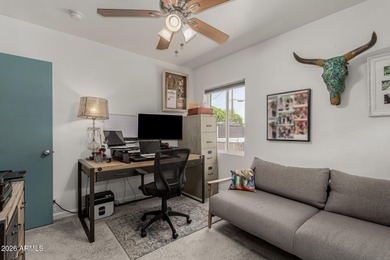 This home has a new roof, new HV/AC system, both replaced last on Encanto 18 Golf Course in Arizona - for sale on GolfHomes.com, golf home, golf lot