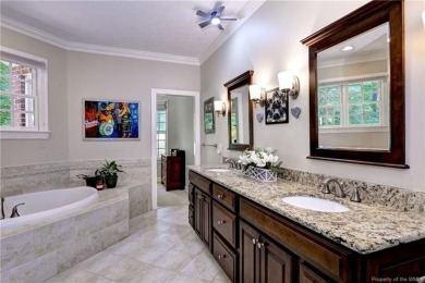 Located at the end of a quiet cul-de-sac on the 10th hole of the on Fords Colony Country Club in Virginia - for sale on GolfHomes.com, golf home, golf lot