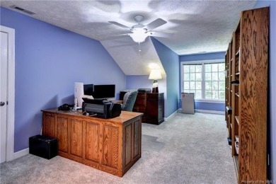 Located at the end of a quiet cul-de-sac on the 10th hole of the on Fords Colony Country Club in Virginia - for sale on GolfHomes.com, golf home, golf lot