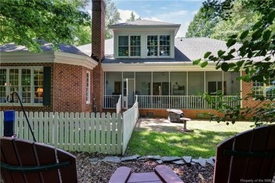 Located at the end of a quiet cul-de-sac on the 10th hole of the on Fords Colony Country Club in Virginia - for sale on GolfHomes.com, golf home, golf lot