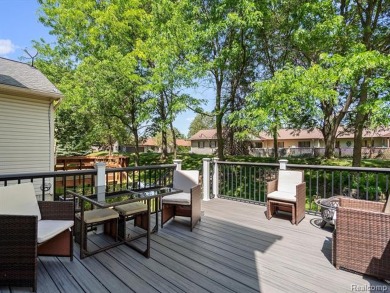 Discover elegant living in this Waterford Fairways condo on White Lake Oaks Golf Course in Michigan - for sale on GolfHomes.com, golf home, golf lot