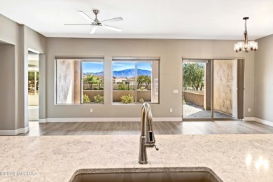 Be the first to live in this sunny, modern villa with neutral on Saddlebrooke Ranch Golf Club in Arizona - for sale on GolfHomes.com, golf home, golf lot